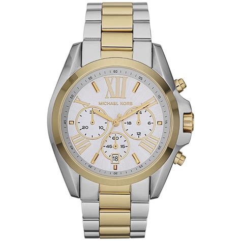 michael kors bradshaw silvertone